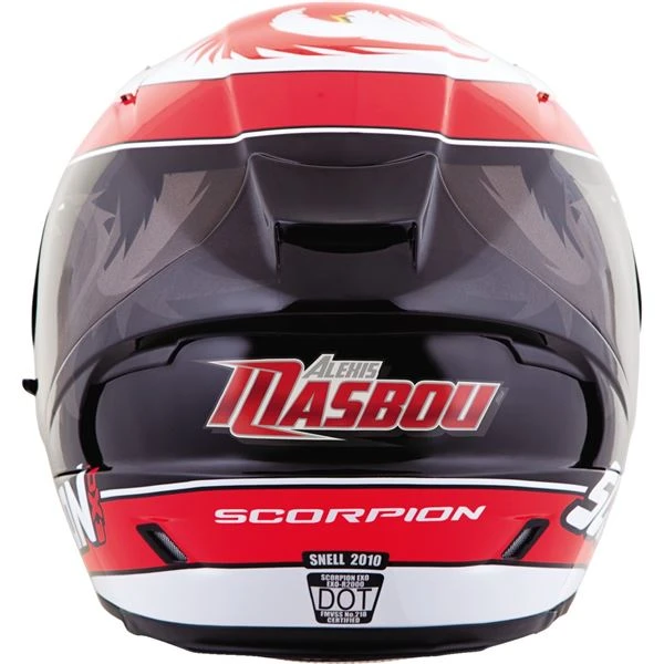 Scorpion EXO EXO-R2000 Alexis Masbou Signature Series Full Face Helmet 4 Scorpion EXO EXO-R2000 Alexis Masbou Signature Series Full Face Helmet - Image 2
