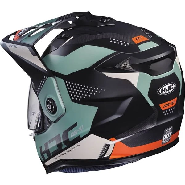 HJC DS-X1 Tactic Dual Sport Helmet 5 HJC DS-X1 Tactic Dual Sport Helmet - Image 3