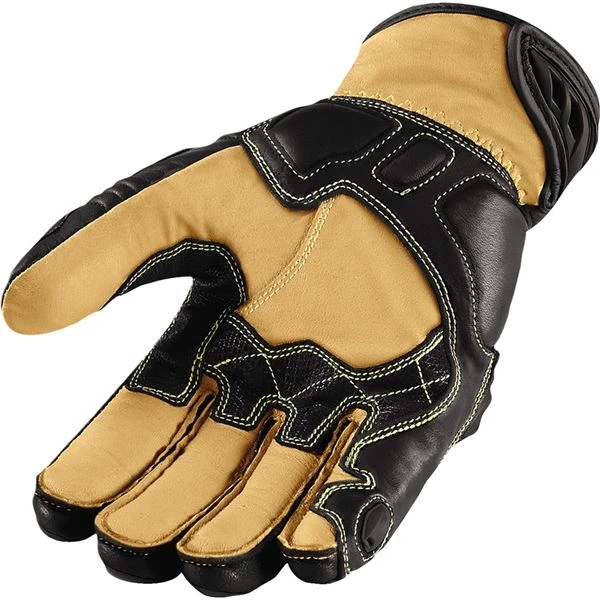 Icon Hypersport Pro Short Leather Gloves 6 Icon Hypersport Pro Short Leather Gloves - Image 4