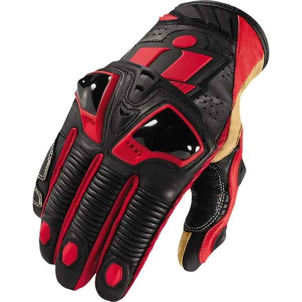 Icon Hypersport Pro Short Leather Gloves 3 Icon Hypersport Pro Short Leather Gloves