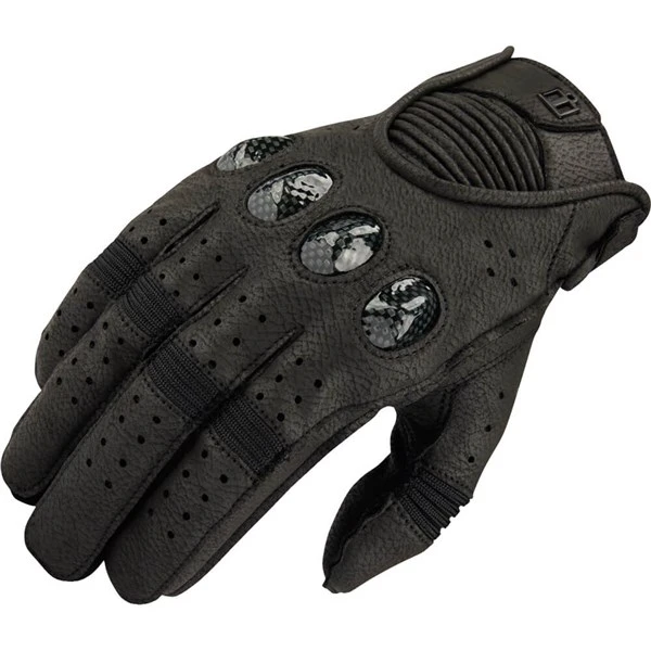 Icon Outdrive Vented Leather Gloves 3 Icon Outdrive Vented Leather Gloves