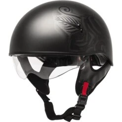 GMAX HH-65 Devotion Naked Half Helmet -Motorcycle Supplies Store 131 72 5451L C
