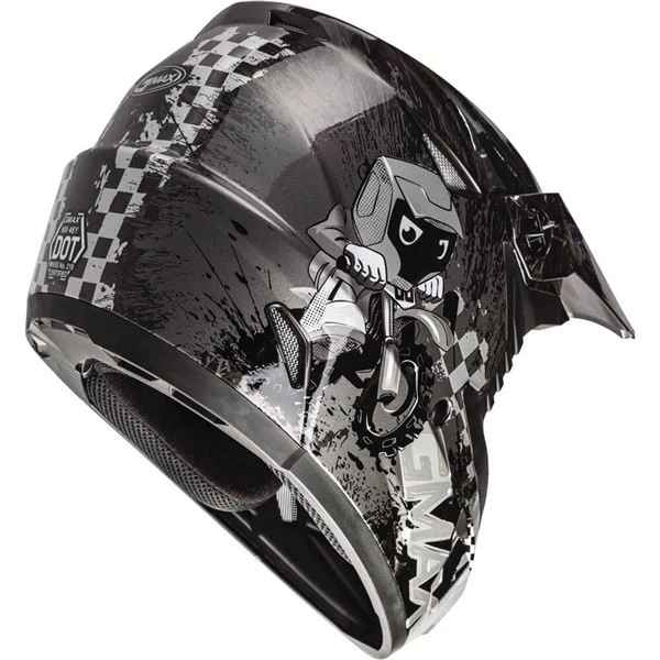 GMAX MX-46Y Anim8 Youth Helmet 10 GMAX MX-46Y Anim8 Youth Helmet - Image 8