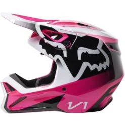 Fox Racing V1 Leed Youth Helmet -Motorcycle Supplies Store 260 29729 170 YS B