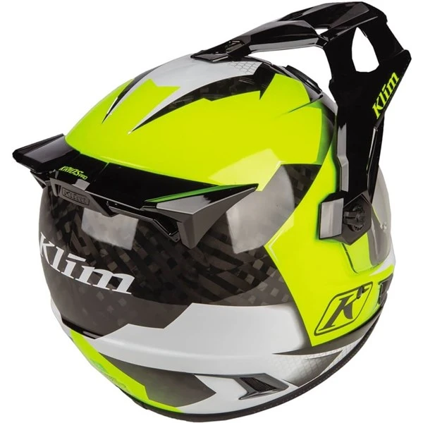 Klim Krios Pro Charger Hi-Viz Dual Sport Helmet 7 Klim Krios Pro Charger Hi-Viz Dual Sport Helmet - Image 5