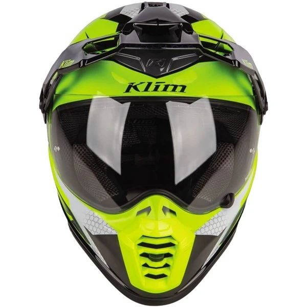 Klim Krios Pro Charger Hi-Viz Dual Sport Helmet 8 Klim Krios Pro Charger Hi-Viz Dual Sport Helmet - Image 6