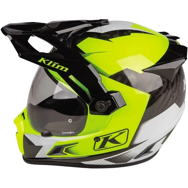 Klim Krios Pro Charger Hi-Viz Dual Sport Helmet 9 Klim Krios Pro Charger Hi-Viz Dual Sport Helmet - Image 7