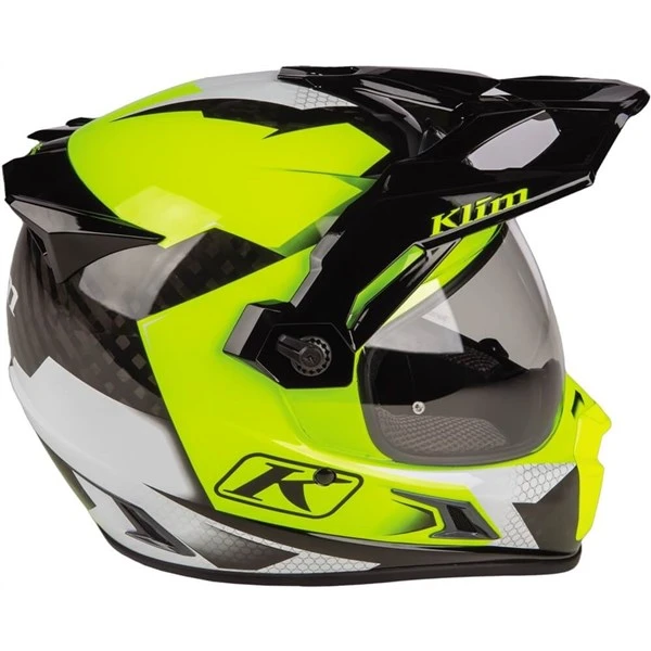 Klim Krios Pro Charger Hi-Viz Dual Sport Helmet 10 Klim Krios Pro Charger Hi-Viz Dual Sport Helmet - Image 8
