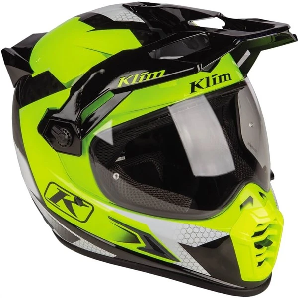 Klim Krios Pro Charger Hi-Viz Dual Sport Helmet 11 Klim Krios Pro Charger Hi-Viz Dual Sport Helmet - Image 9
