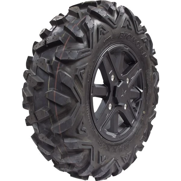 Polaris Cast Front Wheel With Maxxis Big Horn Tire 3 Polaris Cast Front Wheel With Maxxis Big Horn Tire