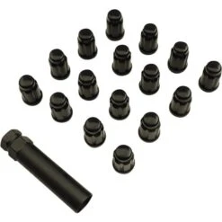 Moose Utility 12 Mm X 1.25 Splined Lug Nuts - Set Of 16