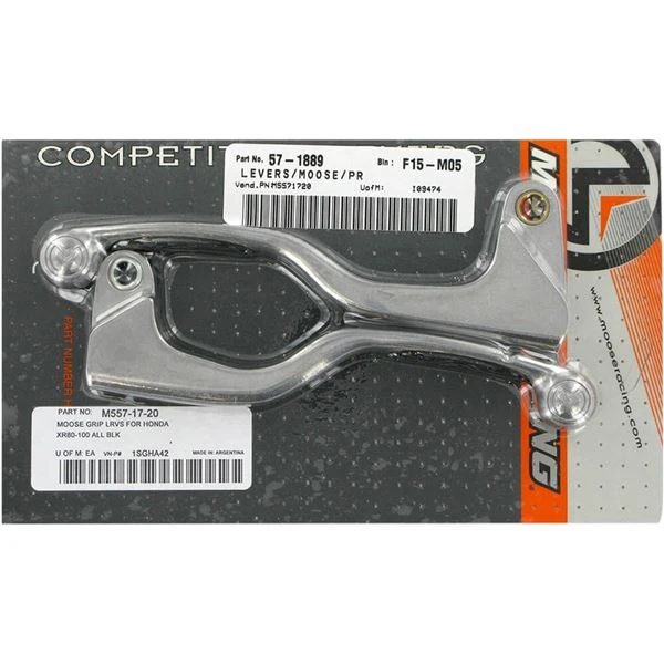 Moose Competition Lever Set With Colored Grip 4 Moose Competition Lever Set With Colored Grip - Image 2