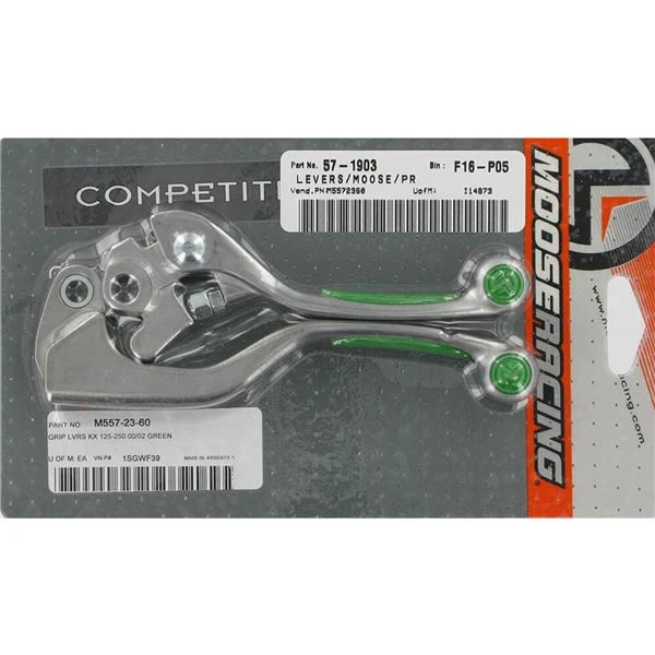 Moose Competition Lever Set With Colored Grip 7 Moose Competition Lever Set With Colored Grip - Image 5