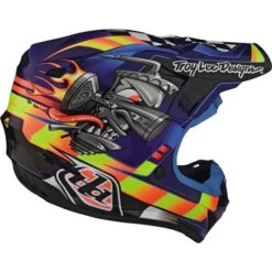 Troy Lee Designs SE4 Polyacrylite Carb Helmet -Motorcycle Supplies Store TL 109251011 D